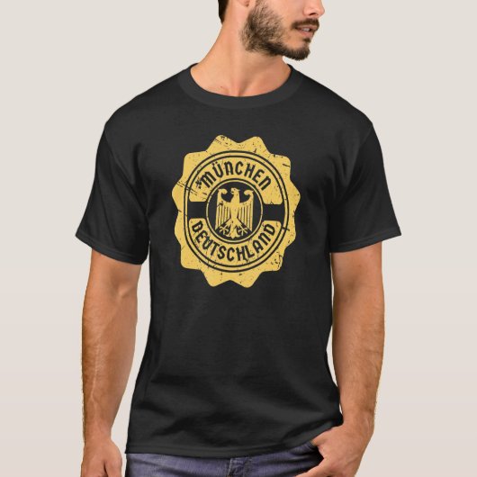 ミュンヘン・ドイツ – ミュンヘン・ドイツ Tシャツ (正面)