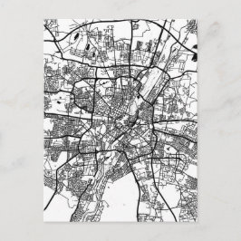 ミュンヘン ドイツ 都市地図 ポストカード