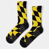 ミュンヘン,バイエルン州旗を持つアスレティッククルー靴下 ソックス (左)