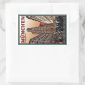 ミュンヘン – フラウエンキルシュ 長方形シール (バッグ)