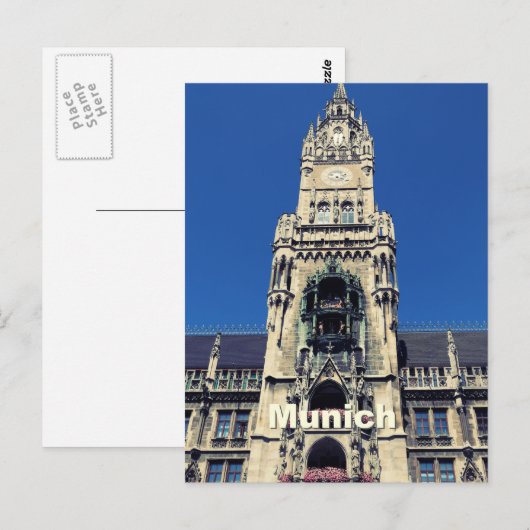 ミュンヘン ポストカード (正面/裏面)