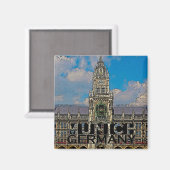 ミュンヘン マグネット (正面/裏面)