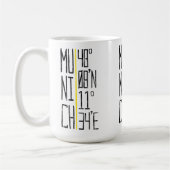 ミュンヘン・ムグの座標、ミュンヘン コーヒーマグカップ (左)