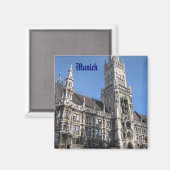 ミュンヘン・ラトハウス マグネット (正面/裏面)