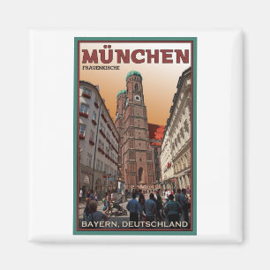 ミュンヘン- Frauenkirche マグネット