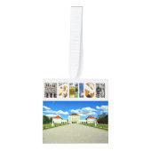 ミュンヘンGermany City Travel Photosクリスマス キューブオーナメント (正面)