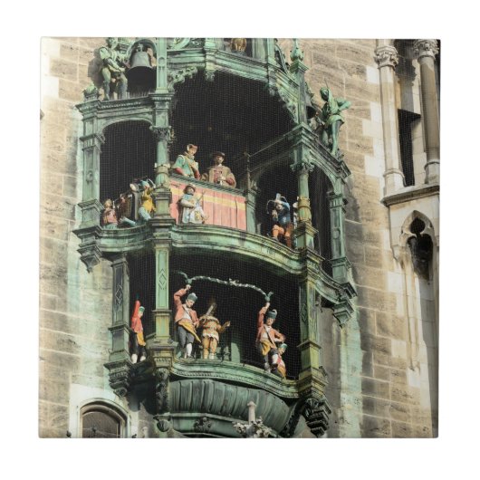 ミュンヘンneuthaus glockenspiel タイル (正面)