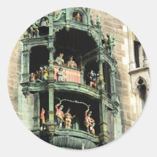 ミュンヘンneuthaus glockenspiel ラウンドシール