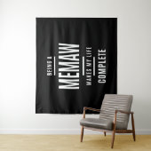 ミューになることで人生が完成 タペストリー (インサイチュ)