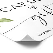 ミューひまわり秋フローラカードとギフトサイン ポスター (角)