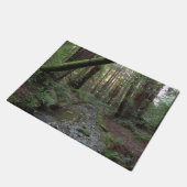ミューアの森の小川の森の風景 ドアマット (アングル)