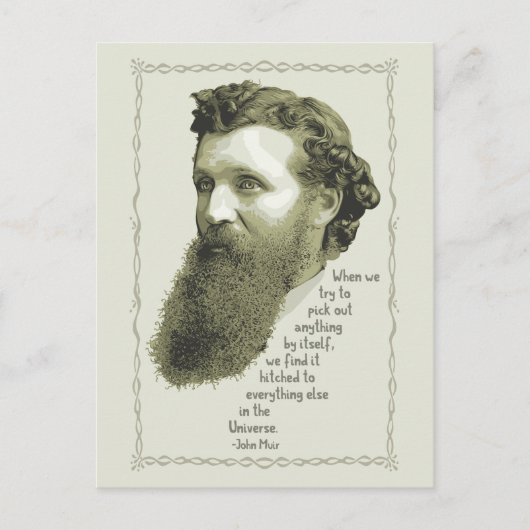 ミューア宇宙 ポストカード (正面)