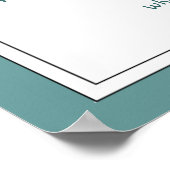 ミューア自然引用文、水彩ルーンワイルド ポスター (角)