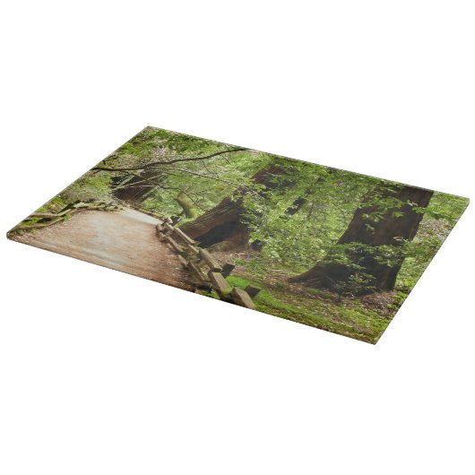 ミューア・ウッズ・パスII自然写真 カッティングボード (角)