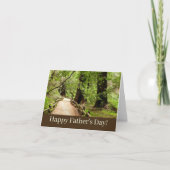 ミューア・ウッズ・パスII自然写真 カード (正面)