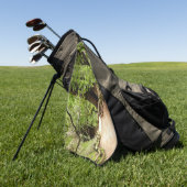 ミューア・ウッズ・パスII自然写真 ゴルフタオル (グリーン)