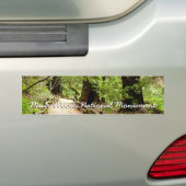 ミューア・ウッズ・パスII自然写真 バンパーステッカー (車上)