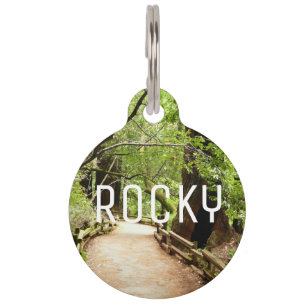 ミューア・ウッズ・パスII自然写真 ペット　ネームタグ