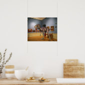 ミュージアムでの夜 ポスター (キッチン)