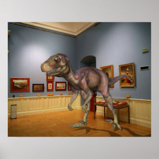 ミュージアムでの夜 ポスター