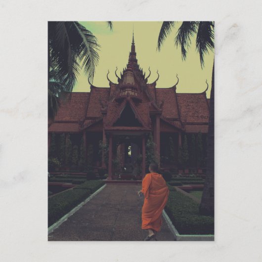 ミュージアムの僧侶 ポストカード (正面)