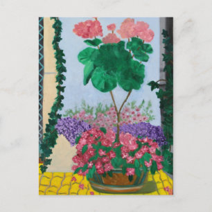 ミュージアムアイランドベルリンの花 ポストカード