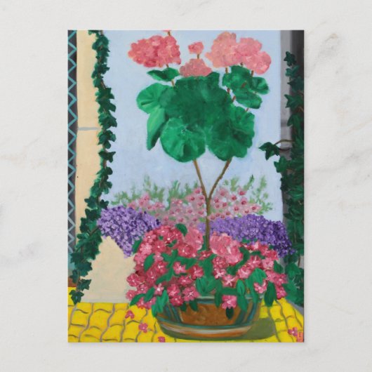 ミュージアムアイランドベルリンの花 ポストカード (正面)
