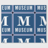 ミュージアムサインラッピング紙 ラッピングペーパー (フラット)