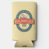 ミュージアムパーソナライズされたラバーズセルツァークーラーボックス スリム缶クーラー (裏面)