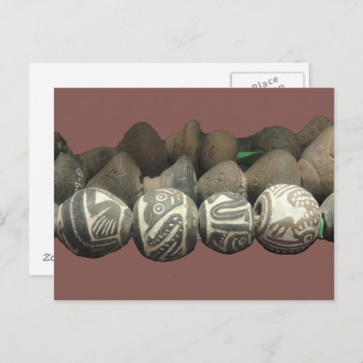 ミュージアムビーズズfrom Ecuador ポストカード (正面/裏面)