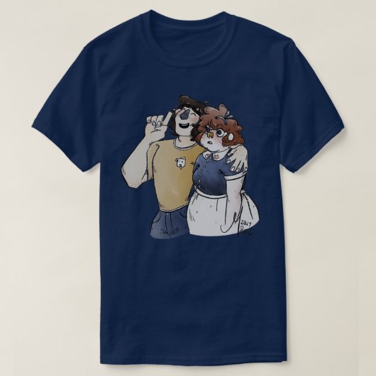 ミュージアムロマンス Tシャツ (デザイン正面)