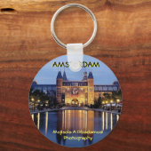 ミュージアム2、アムステルダム、モジゾラAグバダモシ写真… キーホルダー (正面)