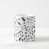 ミュージカクラシックル音符 コーヒーマグカップ (中央)