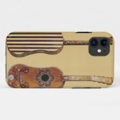「ミュージカルからの真珠母と、はめ込まれるギター Case-Mate iPhoneケース (裏面(横))