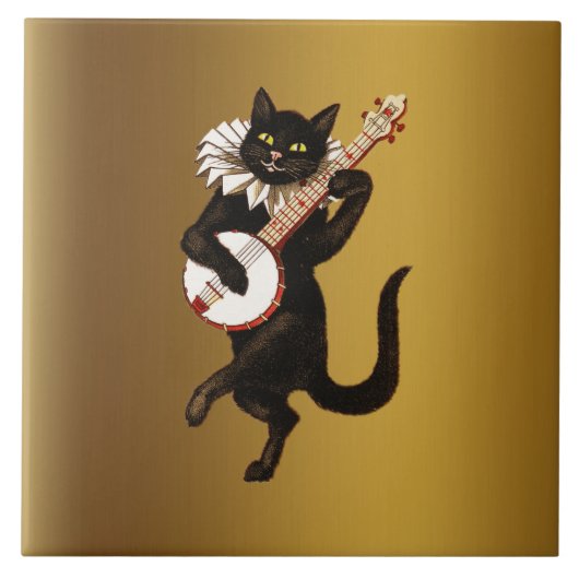 ミュージカルな猫, タイル (正面)