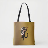 ミュージカルな猫, トートバッグ (正面)