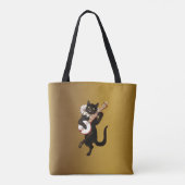 ミュージカルな猫, トートバッグ (裏面)