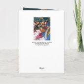 ミュージカルの戴冠式からのヴァージン シーズンカード (裏面)