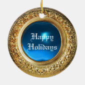 ミュージカルの戴冠式からのヴァージン セラミックオーナメント (裏面)