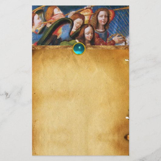 ミュージカルの戴冠式からのヴァージン 便箋 (正面)