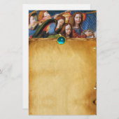 ミュージカルの戴冠式からのヴァージン 便箋 (正面/裏面)