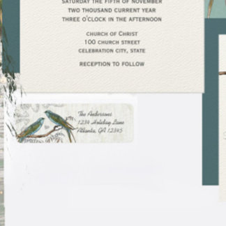 ミュージカルの木のテクスチャヴィンテージの鳥ラベル ラベル