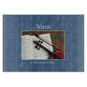 ミュージカルの糸、命の伝統的魂 カッティングボード (正面)