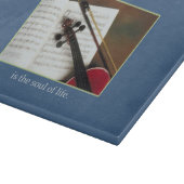 ミュージカルの糸、命の伝統的魂 カッティングボード (角)