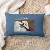 ミュージカルの糸、命の伝統的魂 ランバークッション (ブランケット)