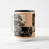 ミュージカルはJEFSWを渡します ツートーンマグカップ (正面左)