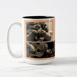 ミュージカルはJEFSWを渡します ツートーンマグカップ