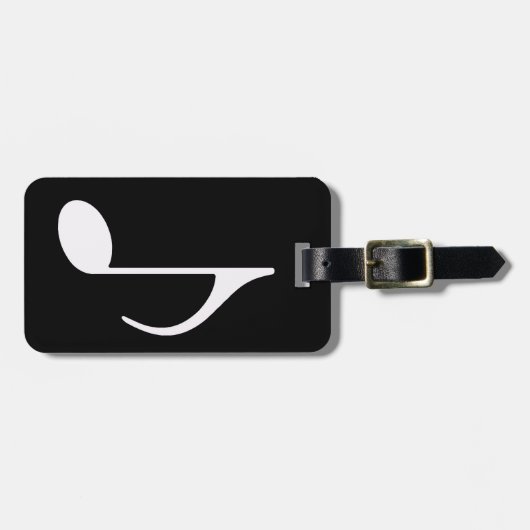 ミュージカルへのメモ ラゲッジタグ (正面横)