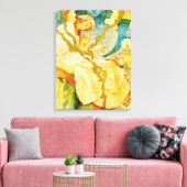 ミュージカルアールヌーボーヴィンテージ キャンバスプリント (インサイチュ (リビング))