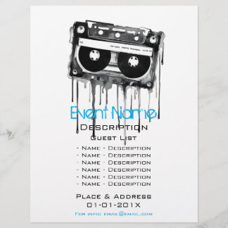 ミュージカルイベントプロモーション チラシ